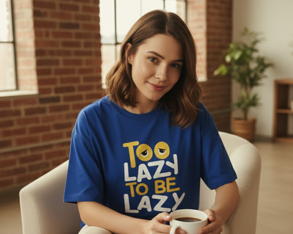 Too Lazy To Be Lazy Graphic T-Shirt